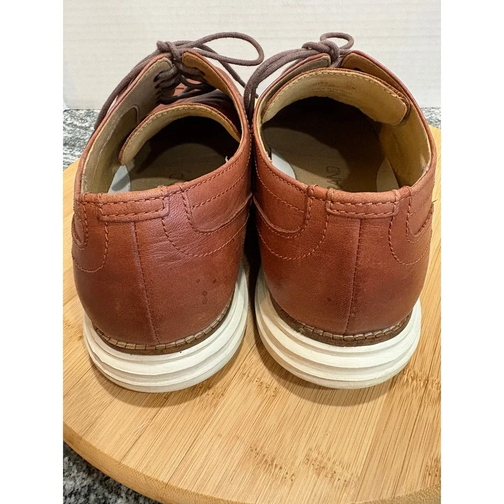 Cole Haan Brown Leather Wingtip Oxford‎ Dress Shoes Men's